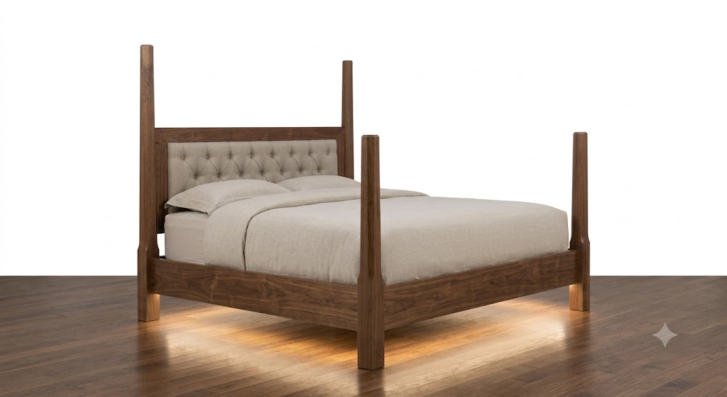 Floating Minimalist Bed