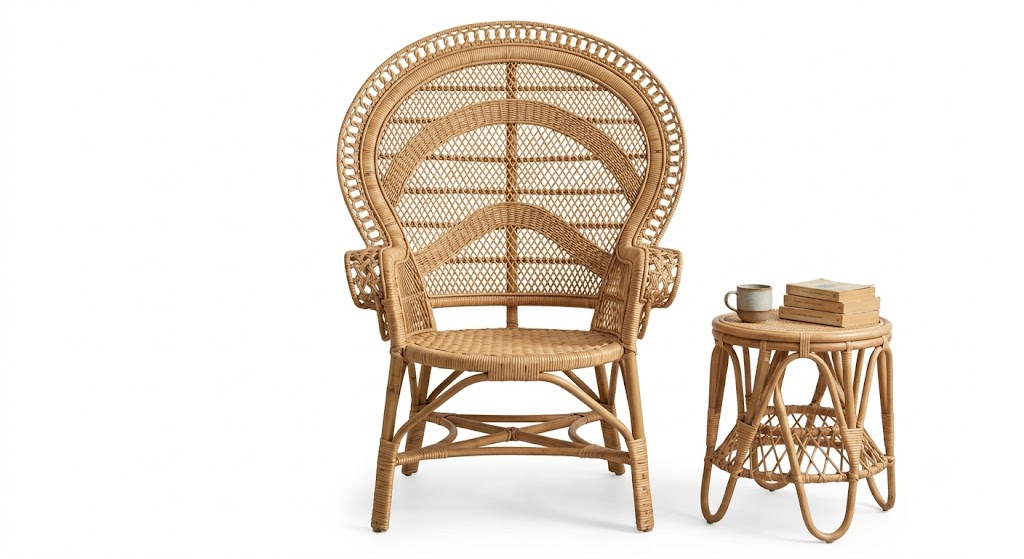 Rattan Peacock Chair