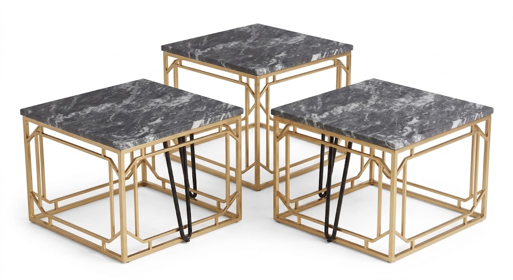 Marble Nesting Tables