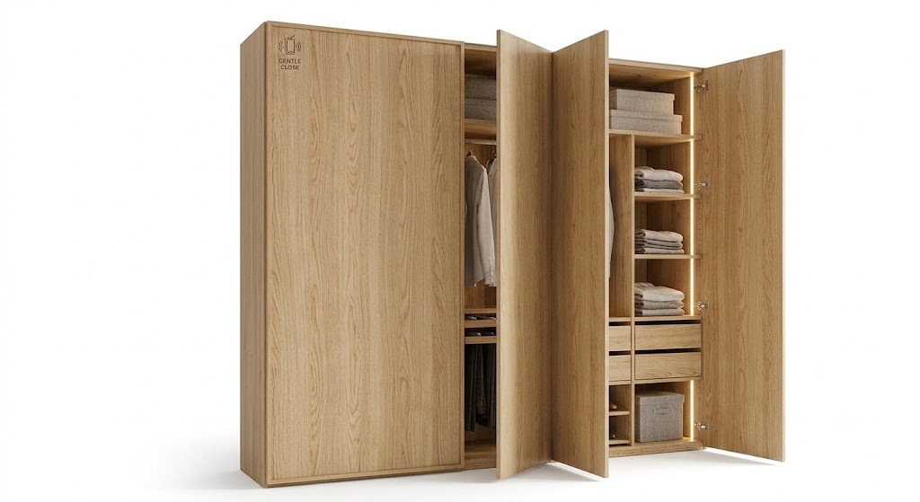 Oak Sliding Wardrobe