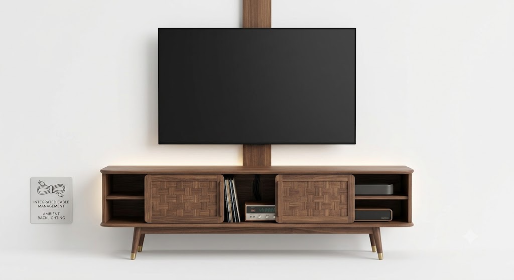 Retro Media Console