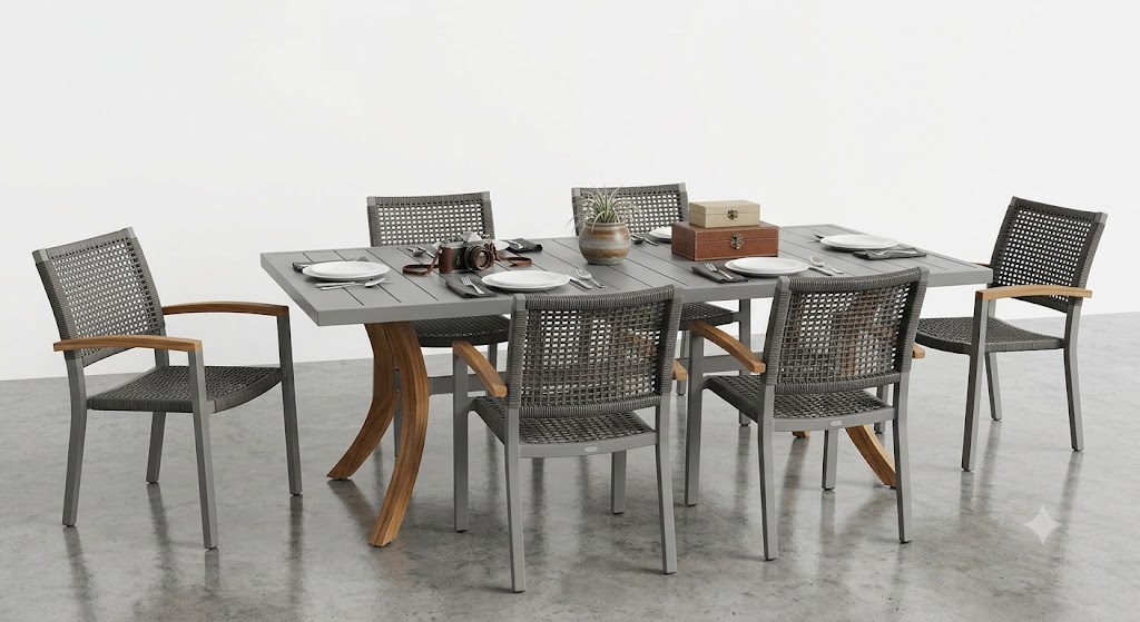 Aluminum Dining Set